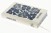 Schlachter 2000 Bibel - Taschenausgabe mit Parallelstellen, Hardcover, Naturleinen, Fadenheftung,...