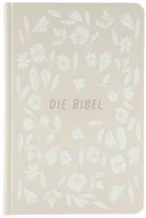 Schlachter 2000 Bibel - Taschenausgabe mit Parallelstellen, Hardcover, farbiger Einband »Floral«,...