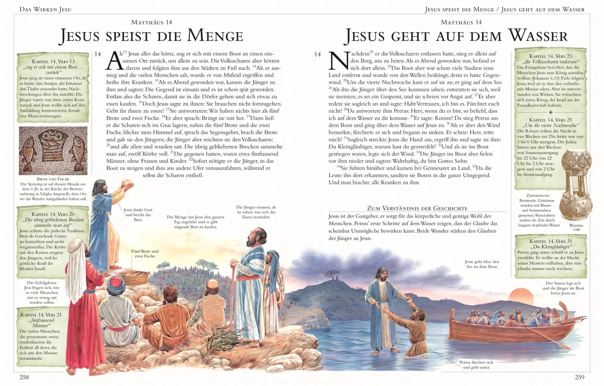 Die große illustrierte Kinderbibel - Geschichten und Menschen des Alten und Neuen Testaments