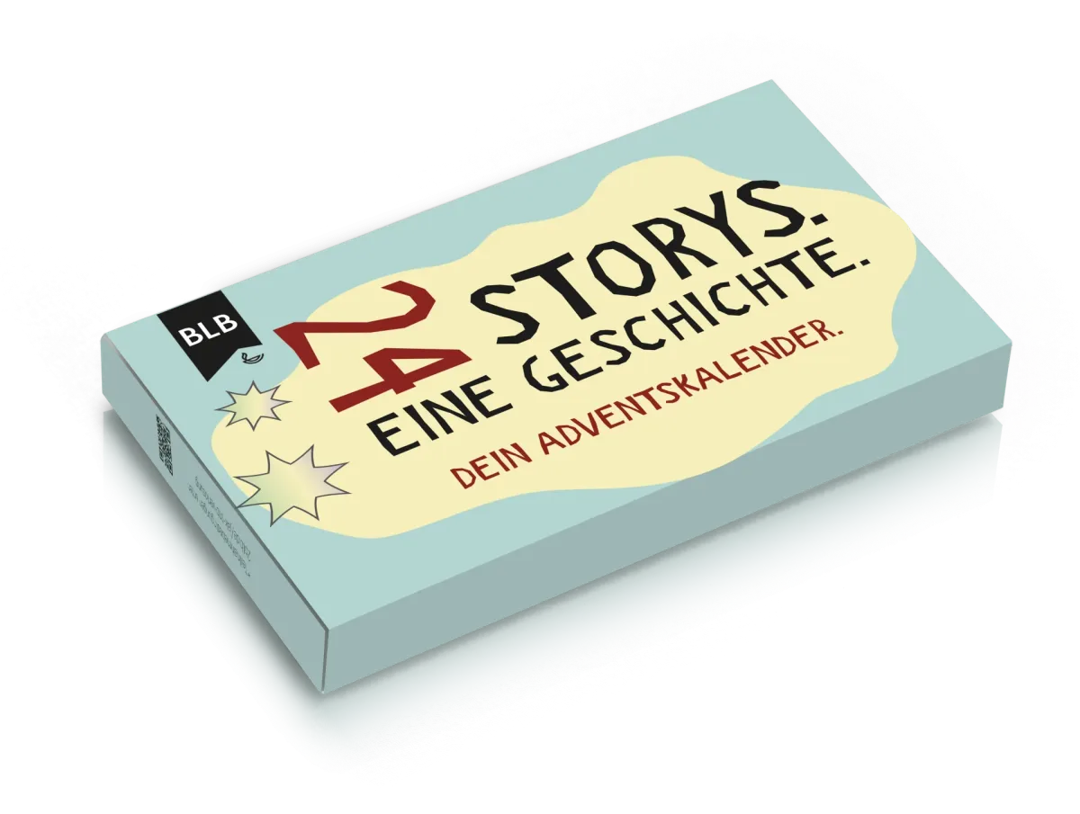 24 Stories. Eine Geschichte. - 24 Adventskalenderkarten für Teens