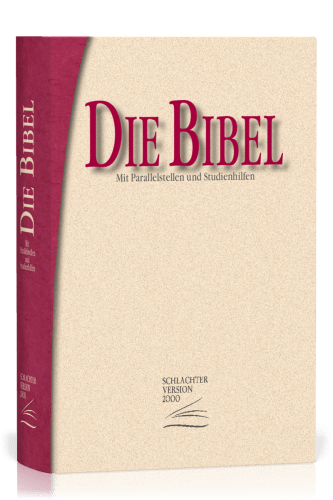 ALLEMAND, BIBLE SCHLACHTER 2000 - ÉTUDE
