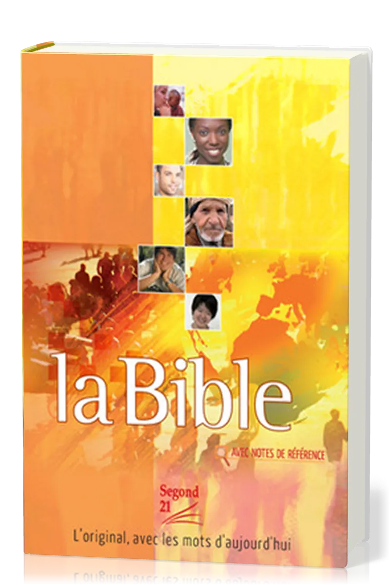 Bible avec notes de référence, Segond 21, illustrée - couverture rigide