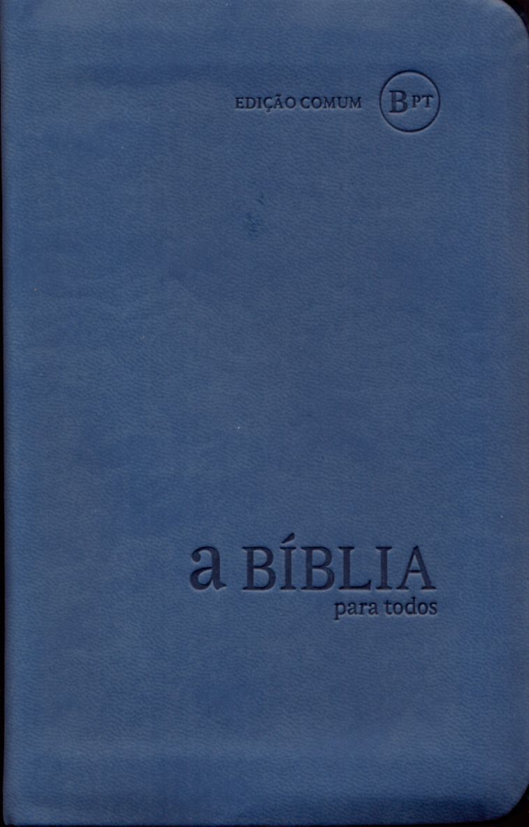 PORTUGAIS, BIBLE BPTC34, BIBLIA PARA TODOS, SOUPLE, BLEU