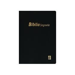 PORTUGAIS, BIBLE ALMEIDA REVISEE ET CORRIGEE DN42, SOUPLE, NOIR, TR. BLANCHE