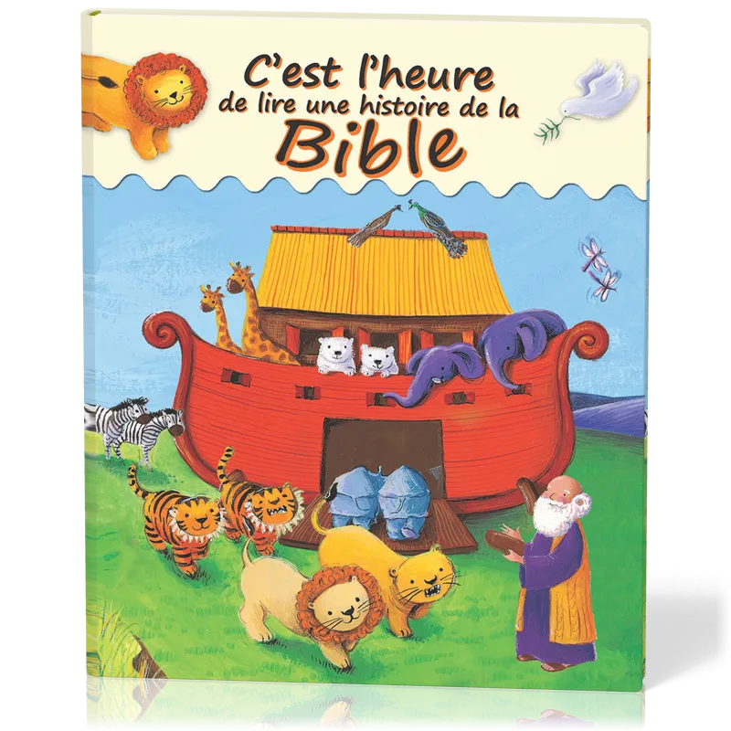 C'est l'heure de lire une histoire de la Bible
