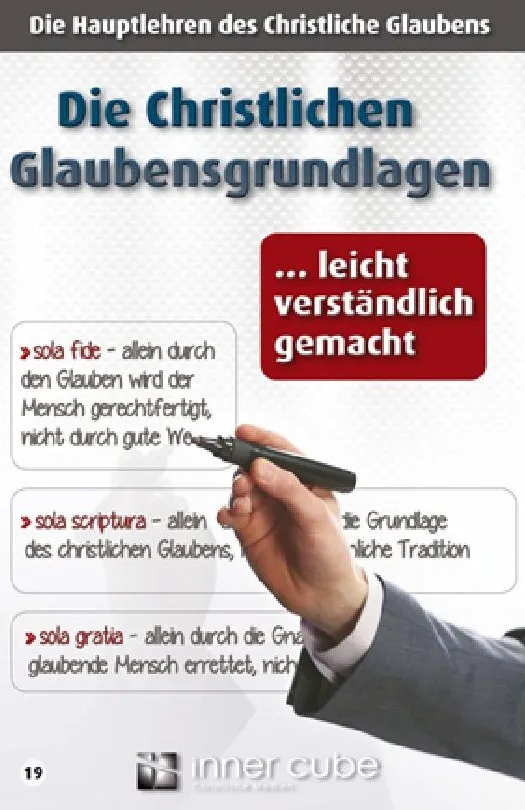 DIE CHRISTLICHEN GLAUBENSGRUNDLAGEN - LEPORELLO