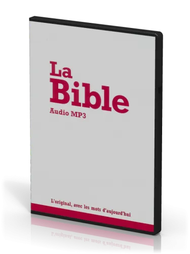 Bible Segond 21 audio - boîtier de 6 CD MP3