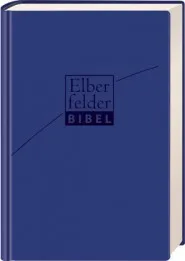 Elberfelder Bibel Taschenausgabe - Italienisches Kunstleder blau