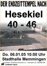 Der Endzeittempel nach Hesekiel 40-46