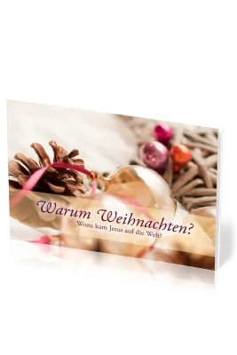 Warum Weihnachten? - Wozu kam Jesus auf die Welt?