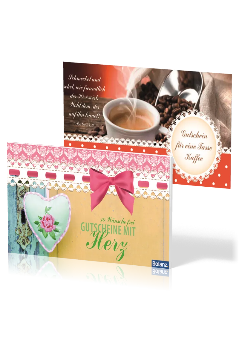 Gutscheinbücher Herz