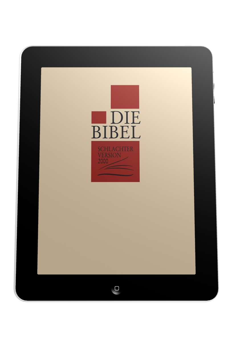 ALLEMAND, BIBLE SCHLACHTER 2000 "CLASSIQUE" - EBOOK