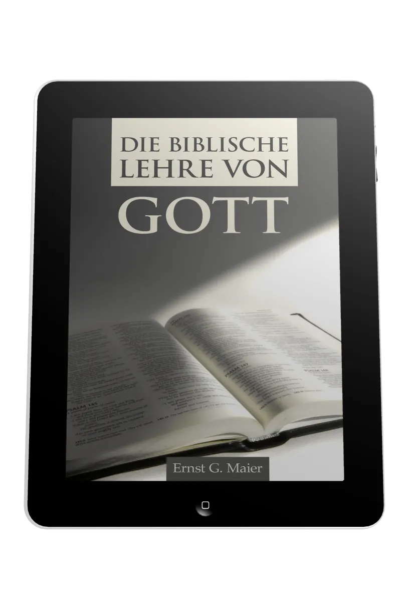 DIE BIBLISCHE LEHRE VON GOTT - EBOOK