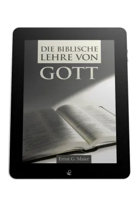 DIE BIBLISCHE LEHRE VON GOTT - ePub