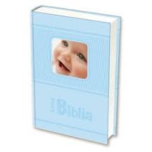 Espagnol Rvr 1960 Bible Du Bebe Bleu Pale Souple Tr Argent