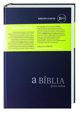 Portugais, Bible Biblia Para Todos, reliée, cartonnée, bleue
