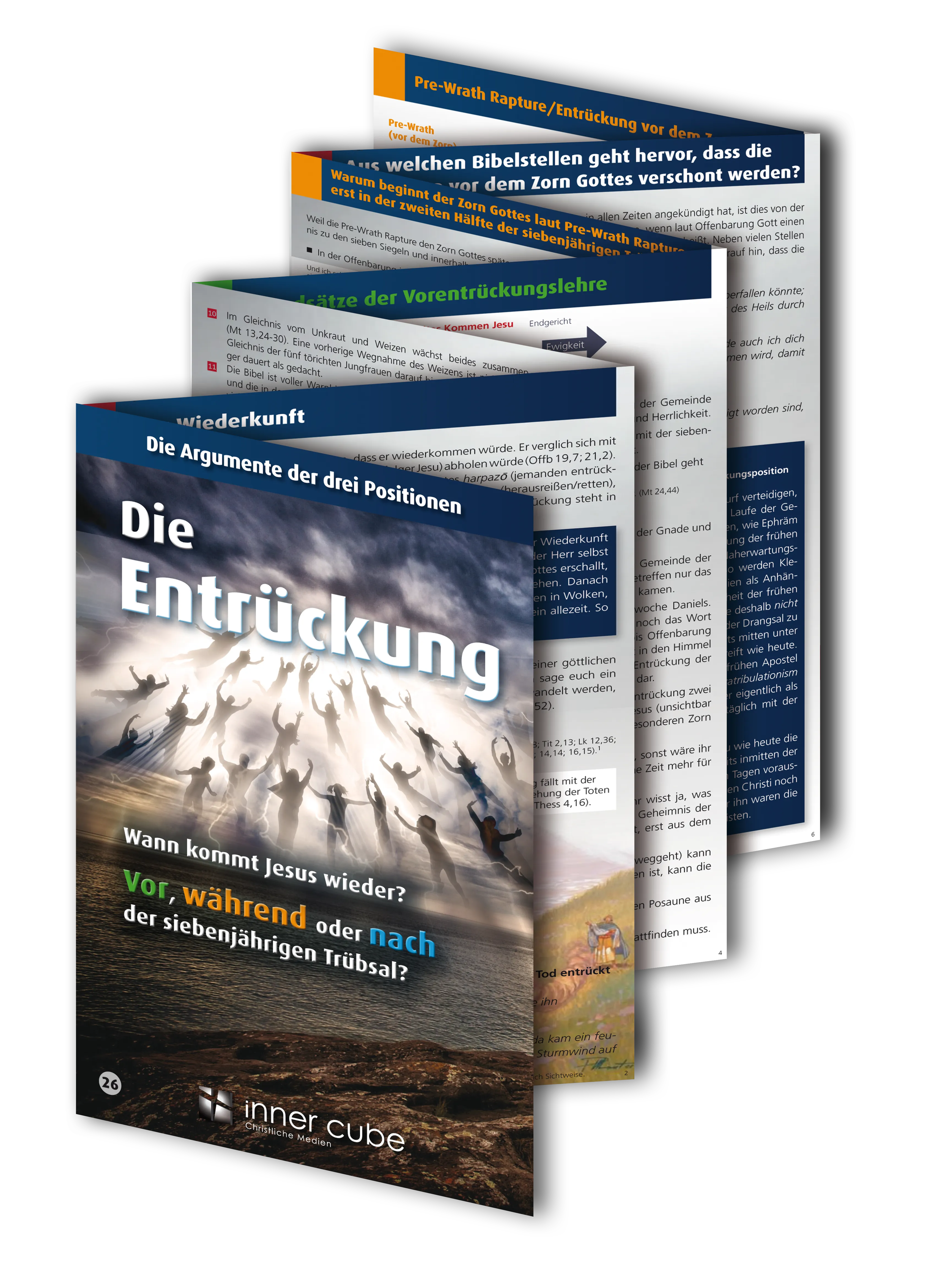 DIE ENTRÜCKUNG - WANN KOMMT JESUS WIEDER LEPORELLO-STUDIENFALTKARTE