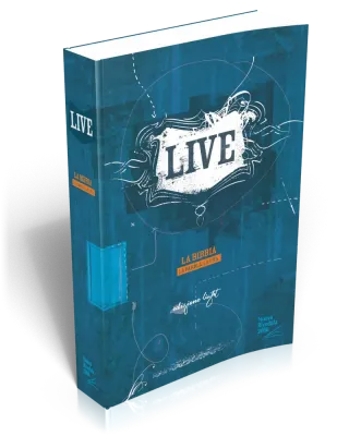 Italien, Bible Live NR 2006, brochée bleue [Nuova Riveduta 2006]