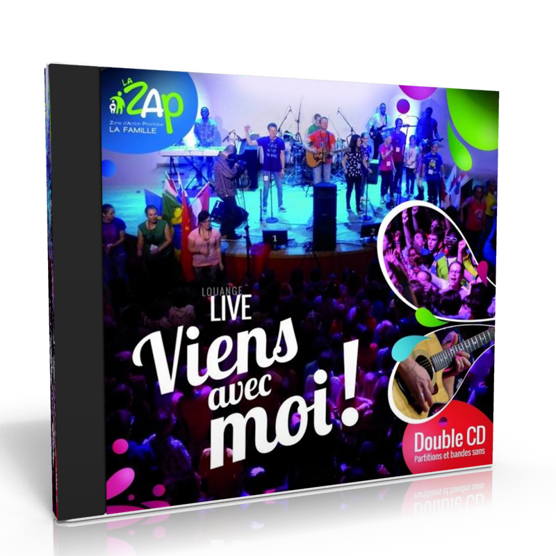 VIENS AVEC MOI ! [2CD 2014] LOUANGE LIVE (PARTITIONS ET BANDES SONS)