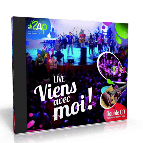 VIENS AVEC MOI ! [2CD 2014] LOUANGE LIVE (PARTITIONS ET BANDES SONS)