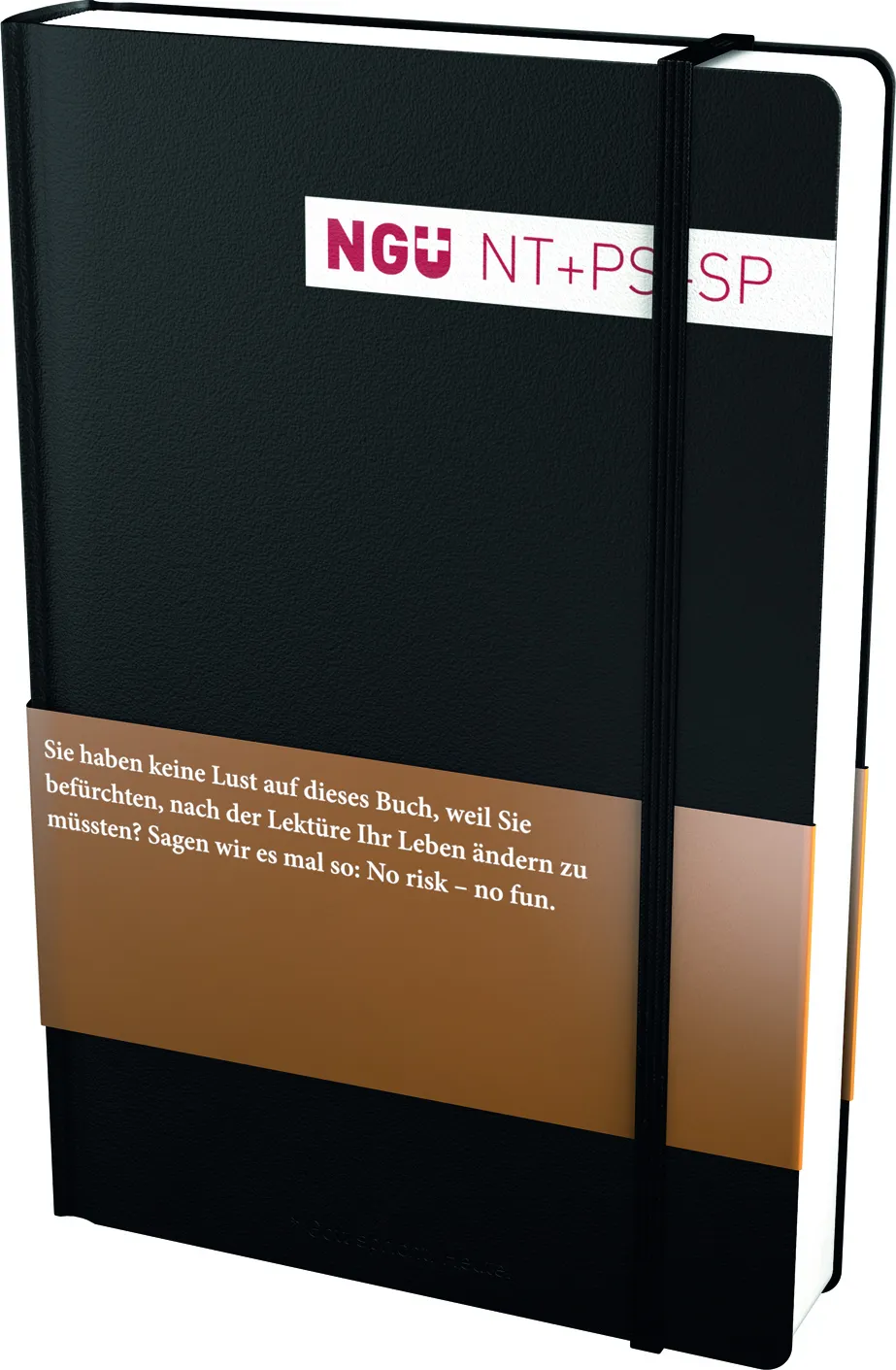 Allemand, NGÜ Nouveau Testament avec Psaumes et Proverbes - Relié noir avec élastique