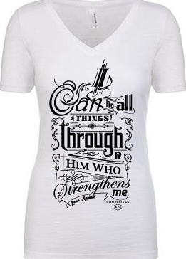 I CAN DO ALL THINGS - T-SHIRT FEMMES - TAILLE S