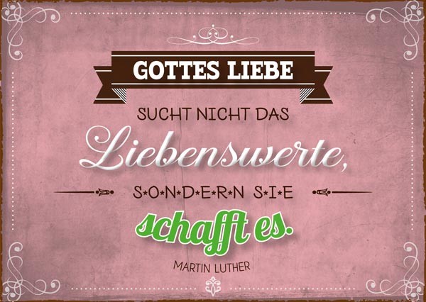 PK VINTAGE GOTTES LIEBE SUCHT... 12 STÜCK - POSTKARTE