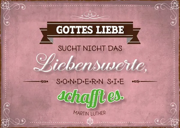 PK VINTAGE GOTTES LIEBE SUCHT... 12 STÜCK - POSTKARTE