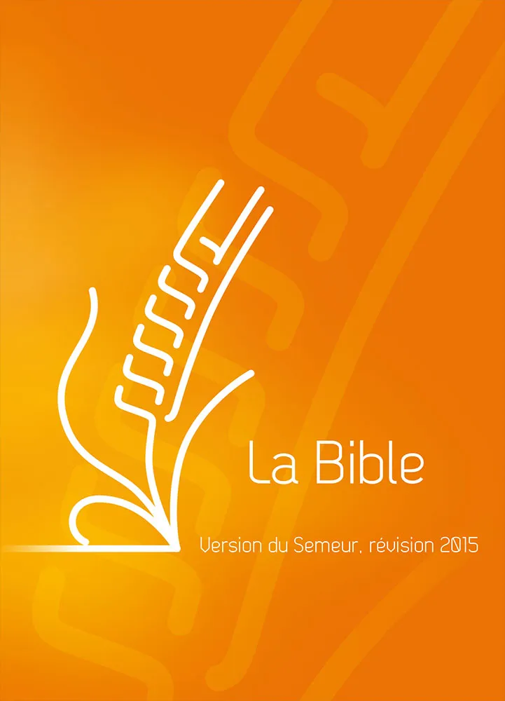 Bible Semeur 2015, compacte, orange - couverture rigide