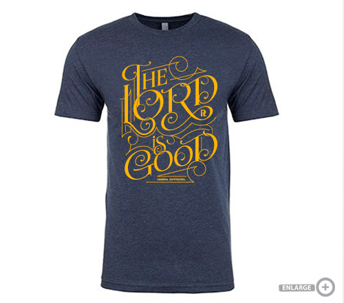 THE LORD IS GOOD - T-SHIRT HOMMES - TAILLE XS