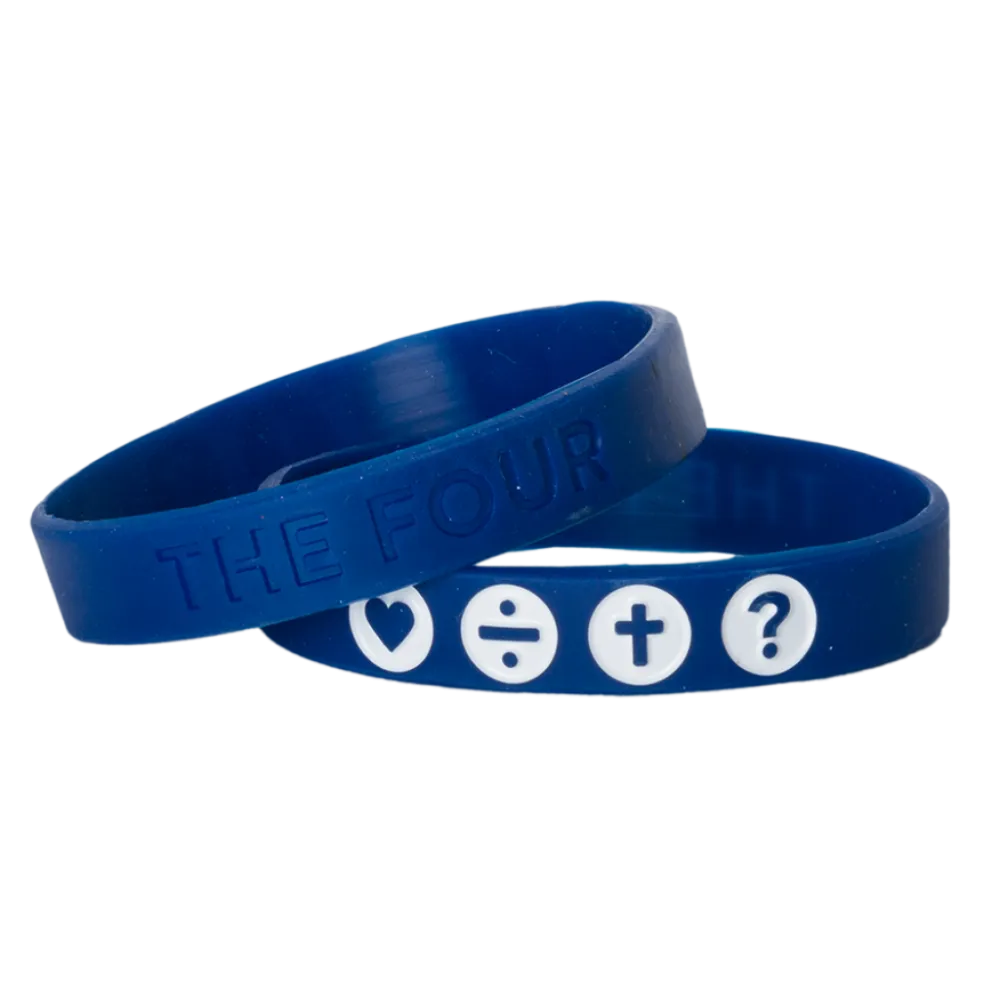 THE FOUR - ARMBAND NAVY BLAU 190MM