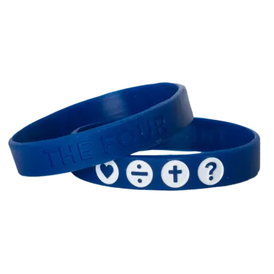 THE FOUR - ARMBAND NAVY BLAU 190MM