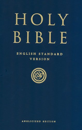 Anglais, Bible, ESV, Gift & Award, brochée, noire - Holy Bible, (ESV) Anglicised, Black, Gift and...