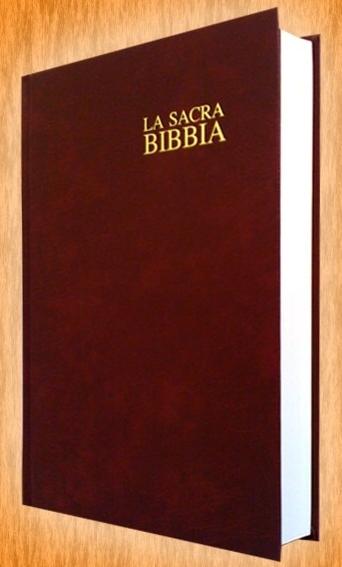 ITALIEN, BIBLE , NUOVA DIODATI 1991/03, REL., AVEC CONCORDANCE