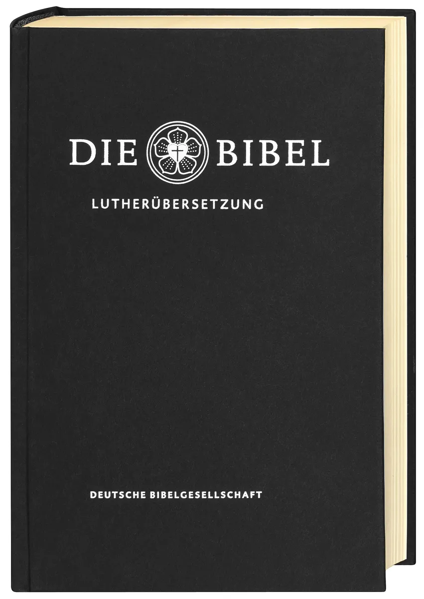 Die Luther Bibel mit Apokryphen Rev. 2017, Standardausgabe, Schwarz