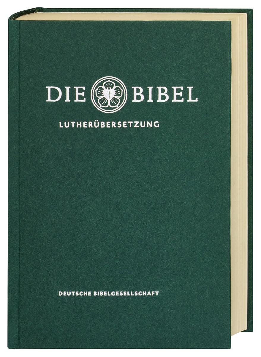DIE LUTHER BIBEL, REV. 2017, O. APOKR. TASCHENAUSG. GRüN