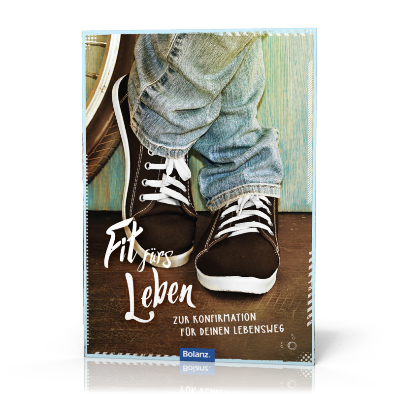 Grussheft Konfirmation Turnschuhe