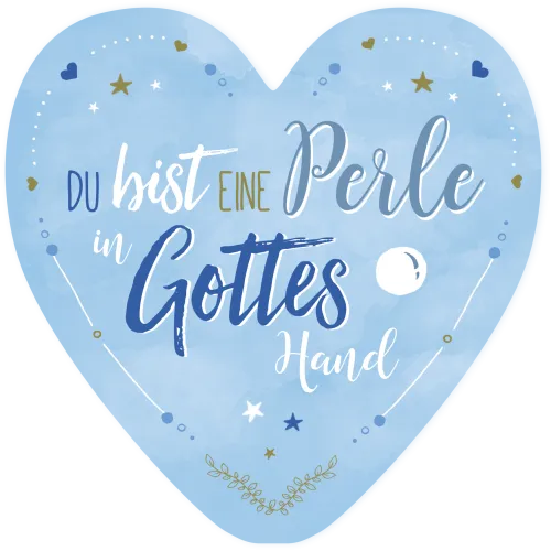 Wanddekoherz Du bist eine Perle