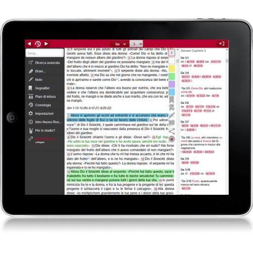 APPLICATION ITALIEN BIBLE NUOVA RIVEDUTA