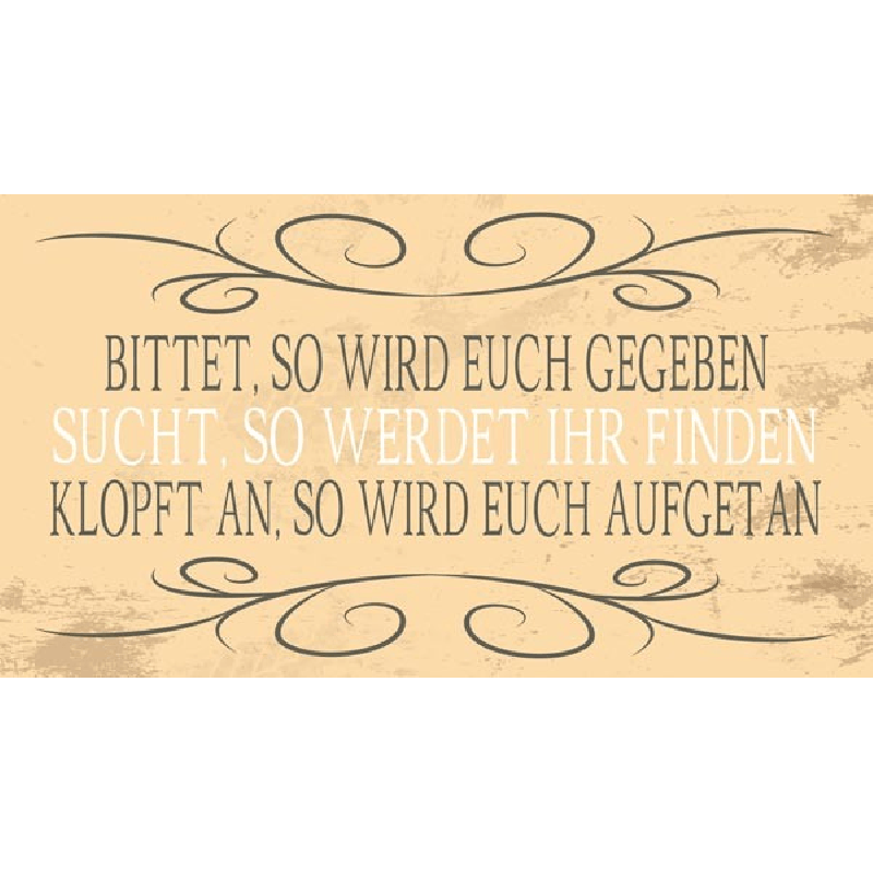 Wandschmuckschild 24 x 13 cm - 2er Paket