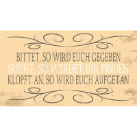 Wandschmuckschild 24 x 13 cm - 2er Paket