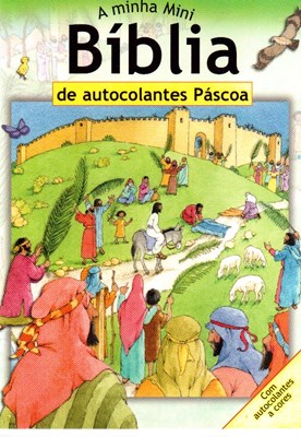 MINHA MINI BIBLIA DE AUTOCOLANTES - PASCOA