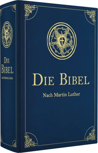 LUTHERBIBEL 1912 - GEBUNDEN - MIT GOLDENER SCHMUCKPRÄGUNG