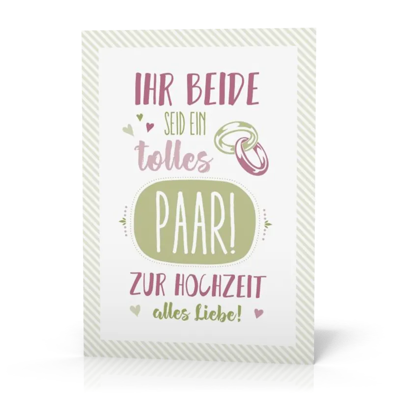 Doppelkarte Tolles Paar PG11