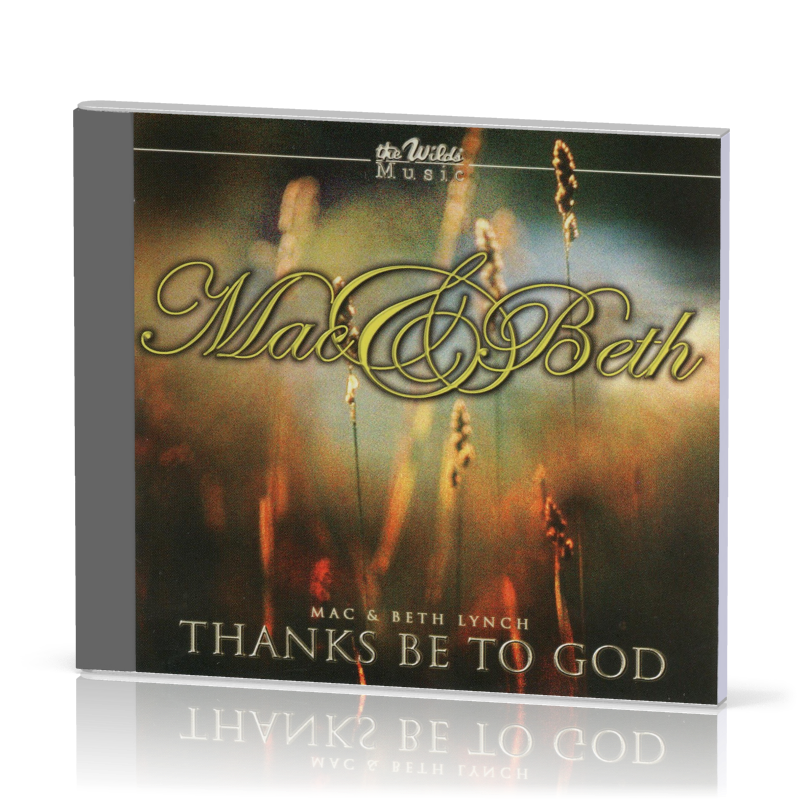 THANKS BE TO GOD - [CD]