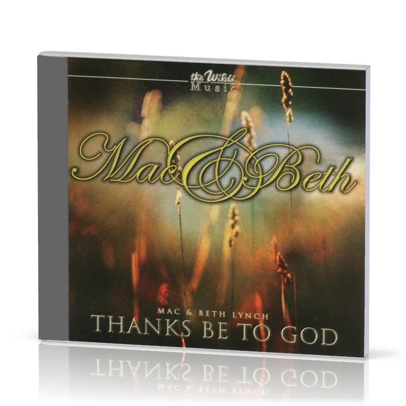 THANKS BE TO GOD - [CD]