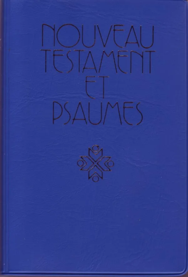 Nouveau testament & Psaumes en français courant, mini, bleu - couverture souple, flexa