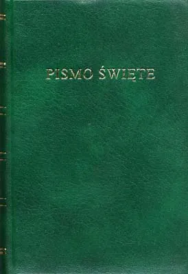 Polonais, Bible, reliée, noire - Pismo Swiete