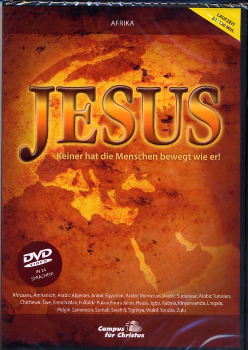 JÉSUS [DVD] - VERSION AFRIQUE , 24 LANGUES