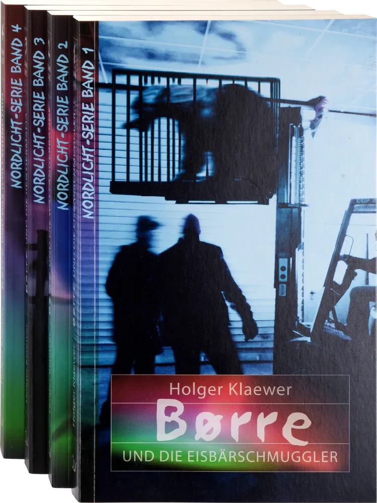 Buchpaket Nordlicht-Serie (Børre) - Band 1-4